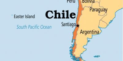 Santiago de Chile 지도