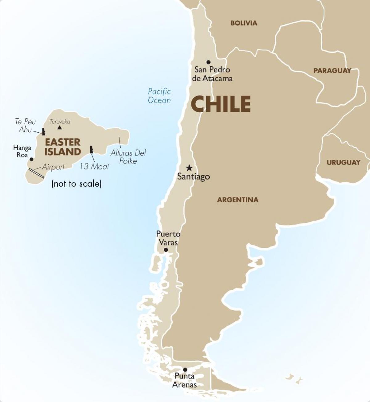 칠레 지도