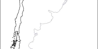 빈 지도 칠레